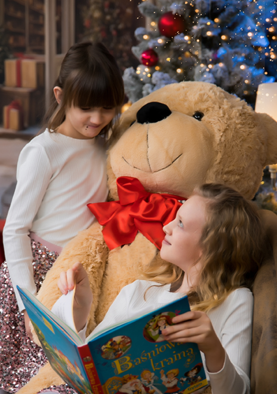 sesja bożonarodzeniowa w studio